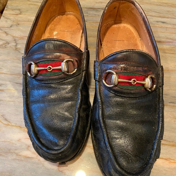 Authentic Gucci Vintage Horsebit Loafers. Size 7.5 - Picture 2 of 5